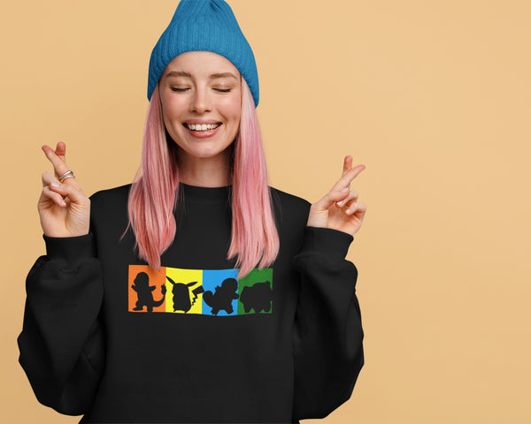 Pokemon Silhouette Crewneck Sweatshirt