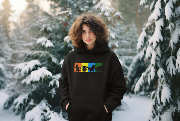 Pokemon Silhouette Hooded Sweatshirt