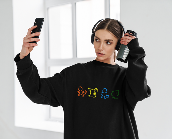 Pokemon Contour Crewneck Sweatshirt